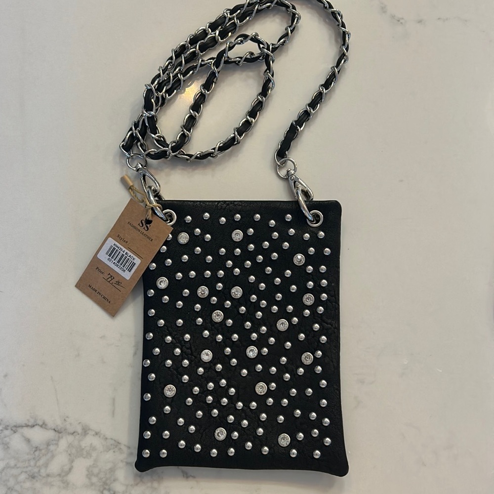 NWT Studded Crossbody Bag